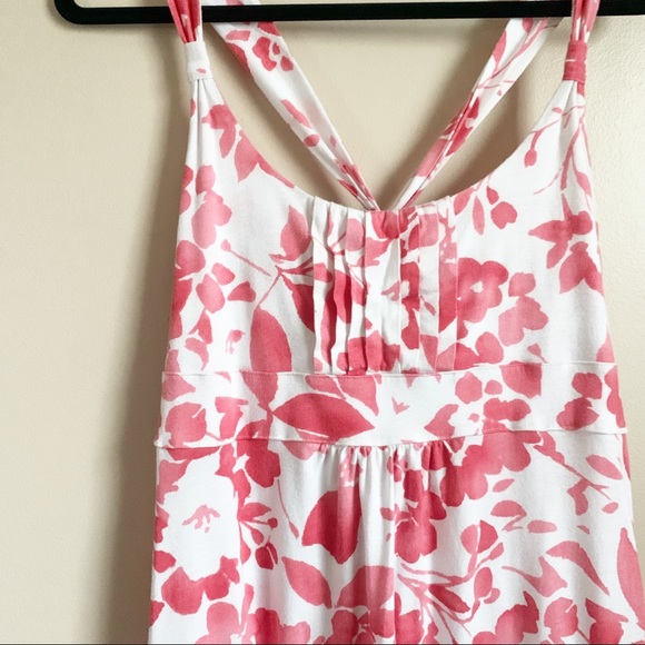 American Eagle• pink floral halter sundress - Picture 2 of 8